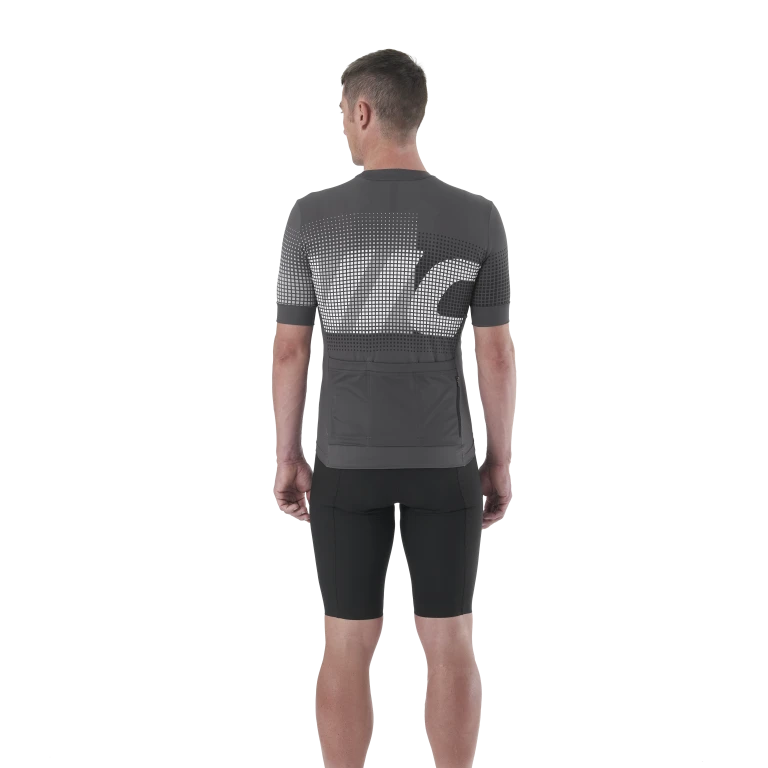 Maillot MAVIC AKSIUM GRAPHIC Manches Courtes Gris
