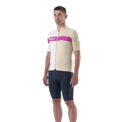 Maillot MAVIC KSYRIUM PRO Manches Courtes Beige