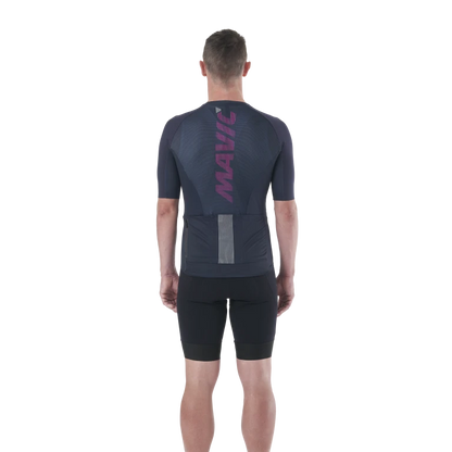 Maillot MAVIC COSMIC Manches Courtes Bleu