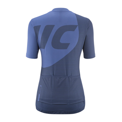 Maillot MAVIC ICON GRAPHIC Manches Courtes Femme Bleu