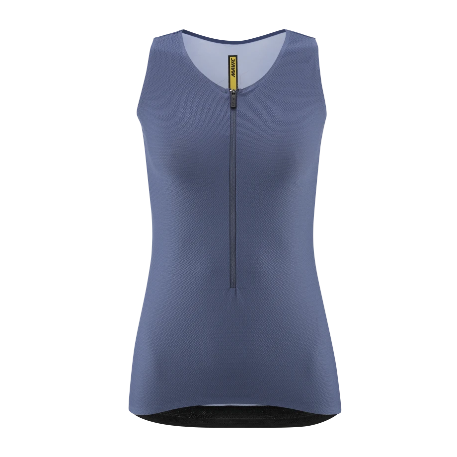 Maillot MAVIC AKSIUM Sans Manches Femme Bleu