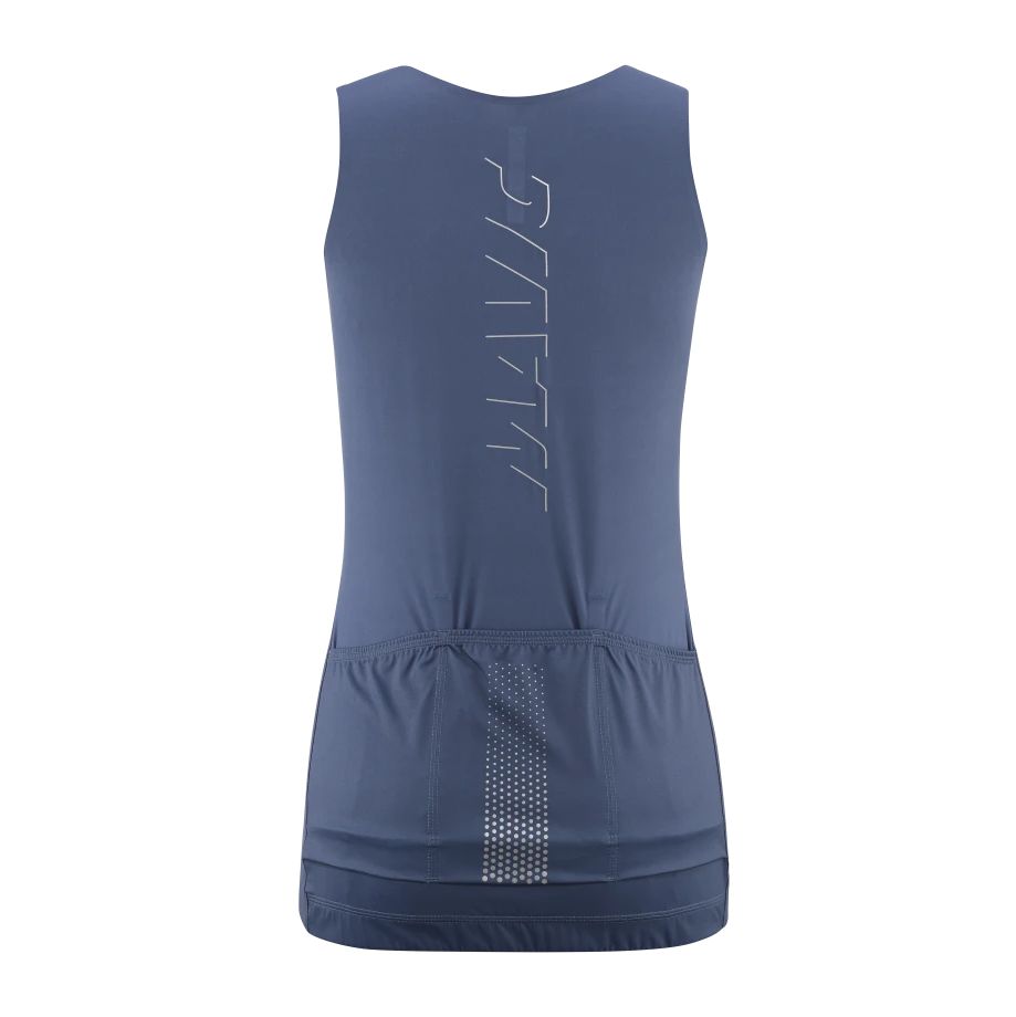 Maillot MAVIC AKSIUM Sans Manches Femme Bleu