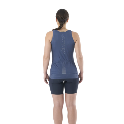 Maillot MAVIC AKSIUM Sans Manches Femme Bleu
