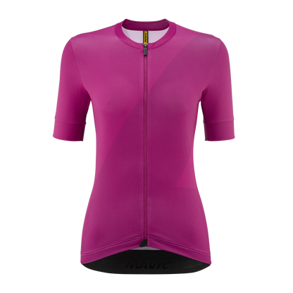 Maillot MAVIC AKSIUM GRAPHIC Manches Courtes Femme Fushia