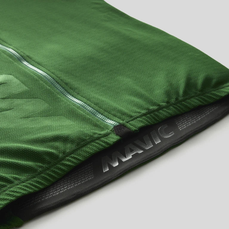 Maillot MAVIC AKSIUM Manches Courtes Vert