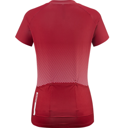 Maillot MAVIC AKSIUM Manches Courtes Femme Rouge