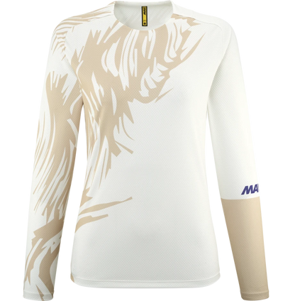 Maillot MAVIC DEEMAX ENDURO Manches Longues Femme Blanc