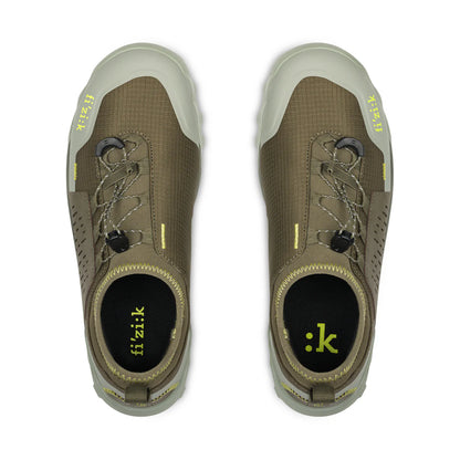 Chaussure VTT FIZIK ERGOLACE 2 FLAT Bronze/Vert