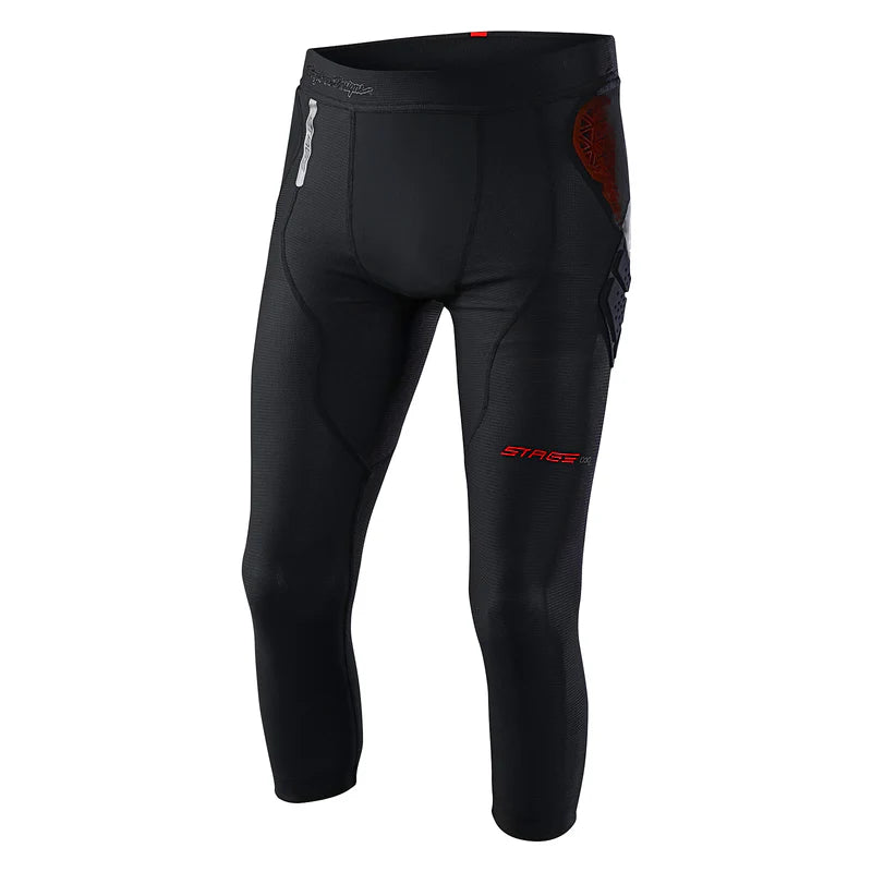 Sous-Short Pantalon De Protection TROY LEE DESIGNS STAGE GHOST D3O Noir