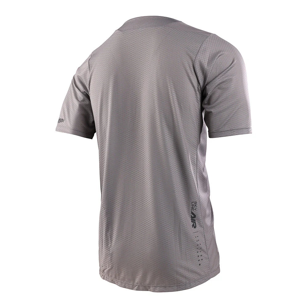 Maillot TROY LEE DESIGNS SKYLINE AIR  Manches Courtes Gris