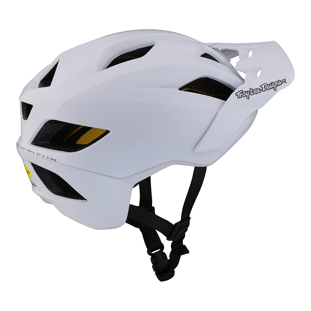 Casque VTT TROY LEE DESIGNS FLOWLINE ORBIT MIPS Blanc