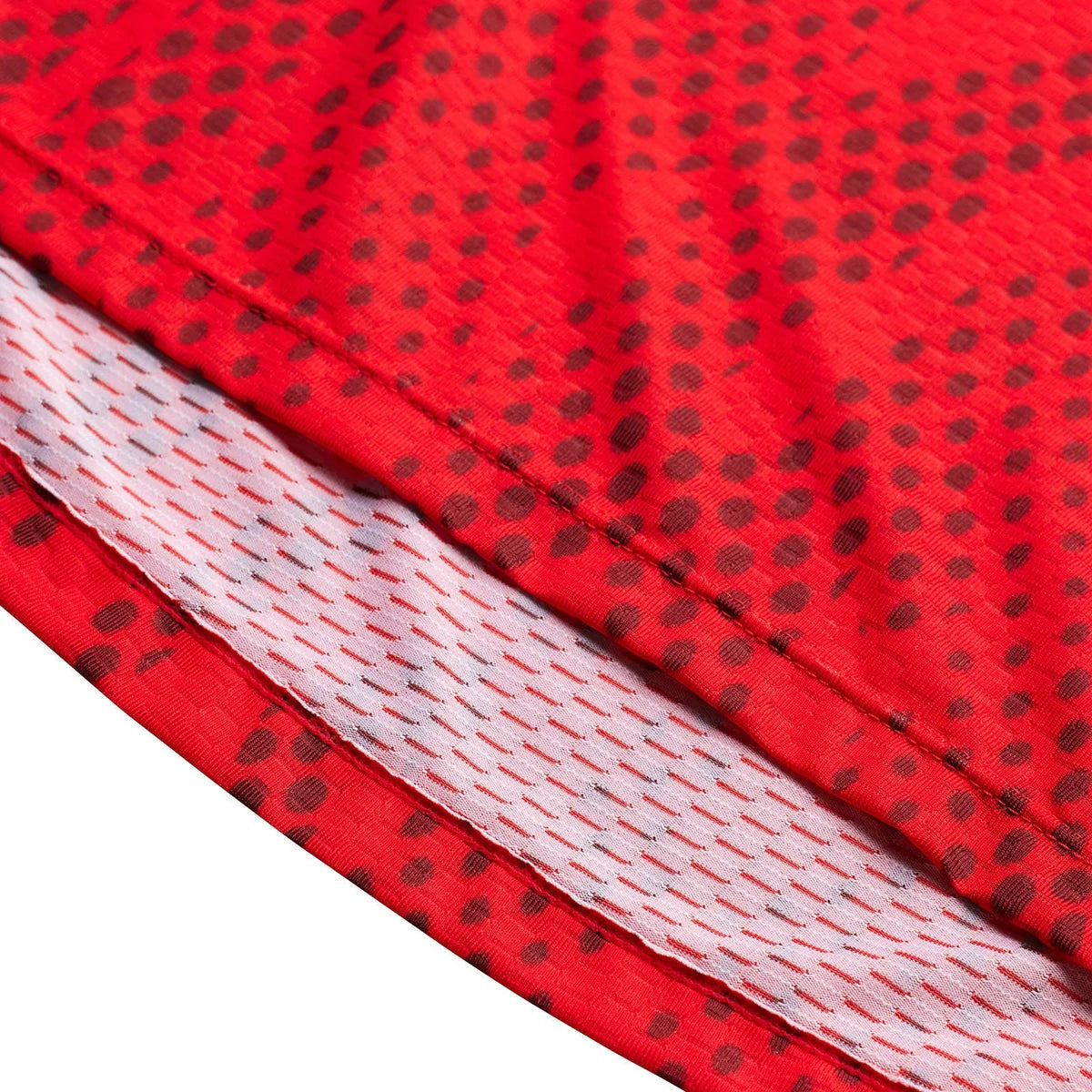 Maillot TROY LEE DESIGNS SPRINT SRAM  Manches Longues Rouge