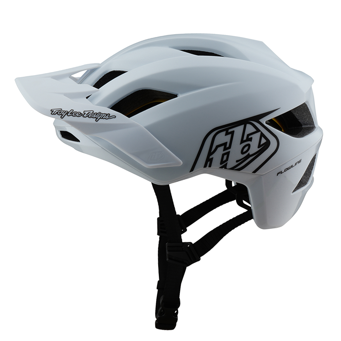 Casque VTT TROY LEE DESIGNS FLOWLINE POINT MIPS Blanc 2025