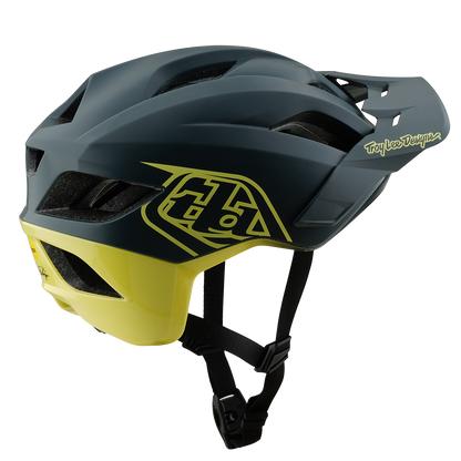 Casque VTT TROY LEE DESIGNS FLOWLINE SE MIPS Gris/Jaune
