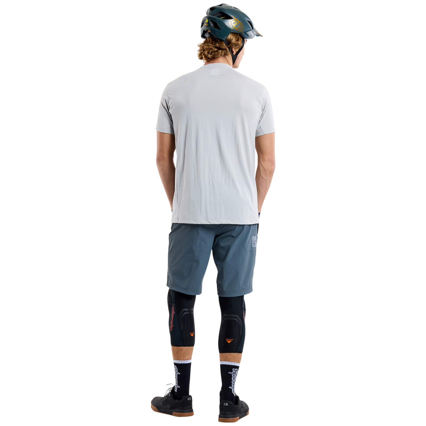 Maillot TROY LEE DESIGNS SKYLINE RIDE TEE SIGNATURE Manches Courtes Gris 2025