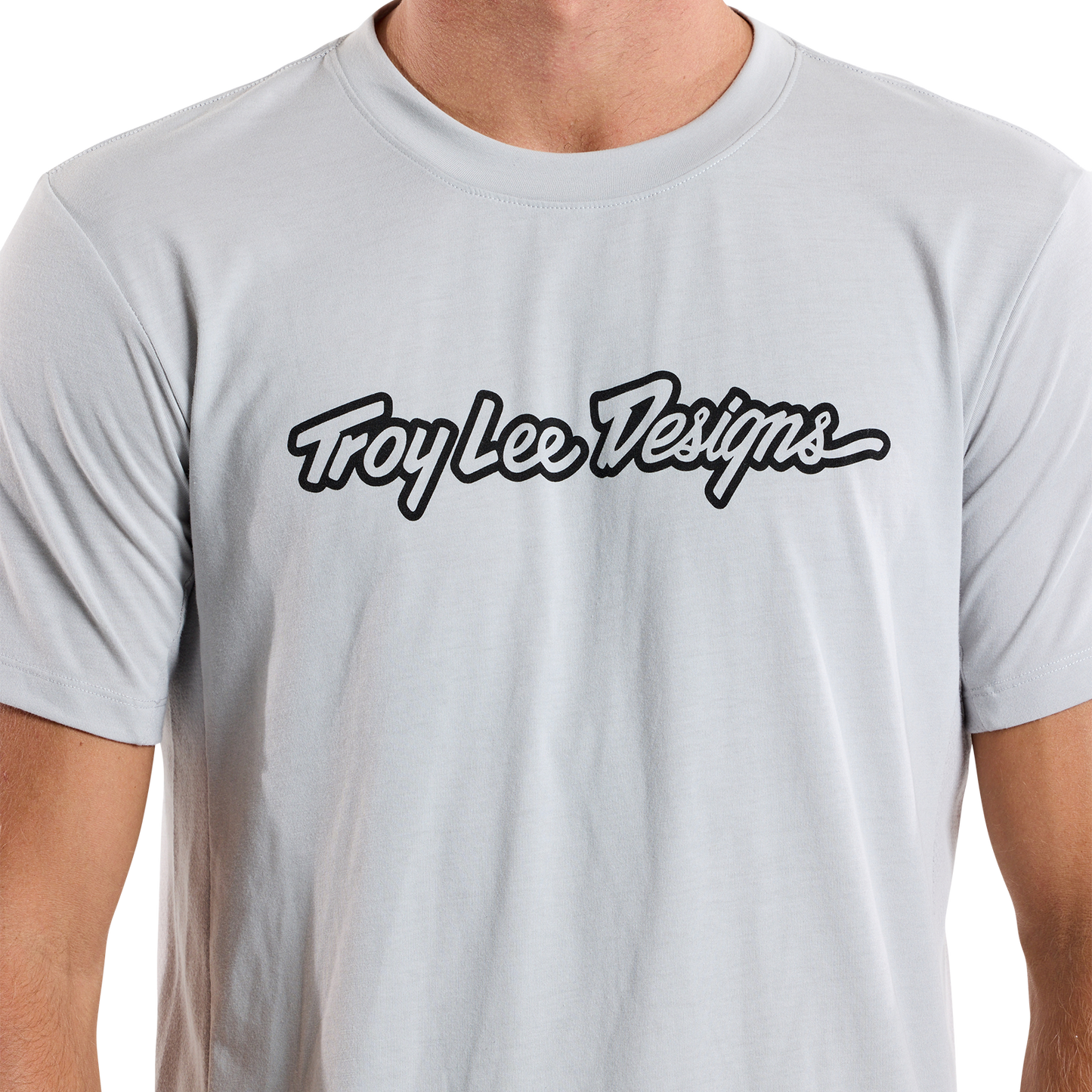 Maillot TROY LEE DESIGNS SKYLINE RIDE TEE SIGNATURE Manches Courtes Gris 2025