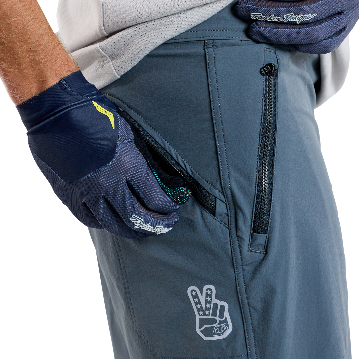 Short TROY LEE DESIGNS SKYLINE TRAIL MONO Bleu 2025