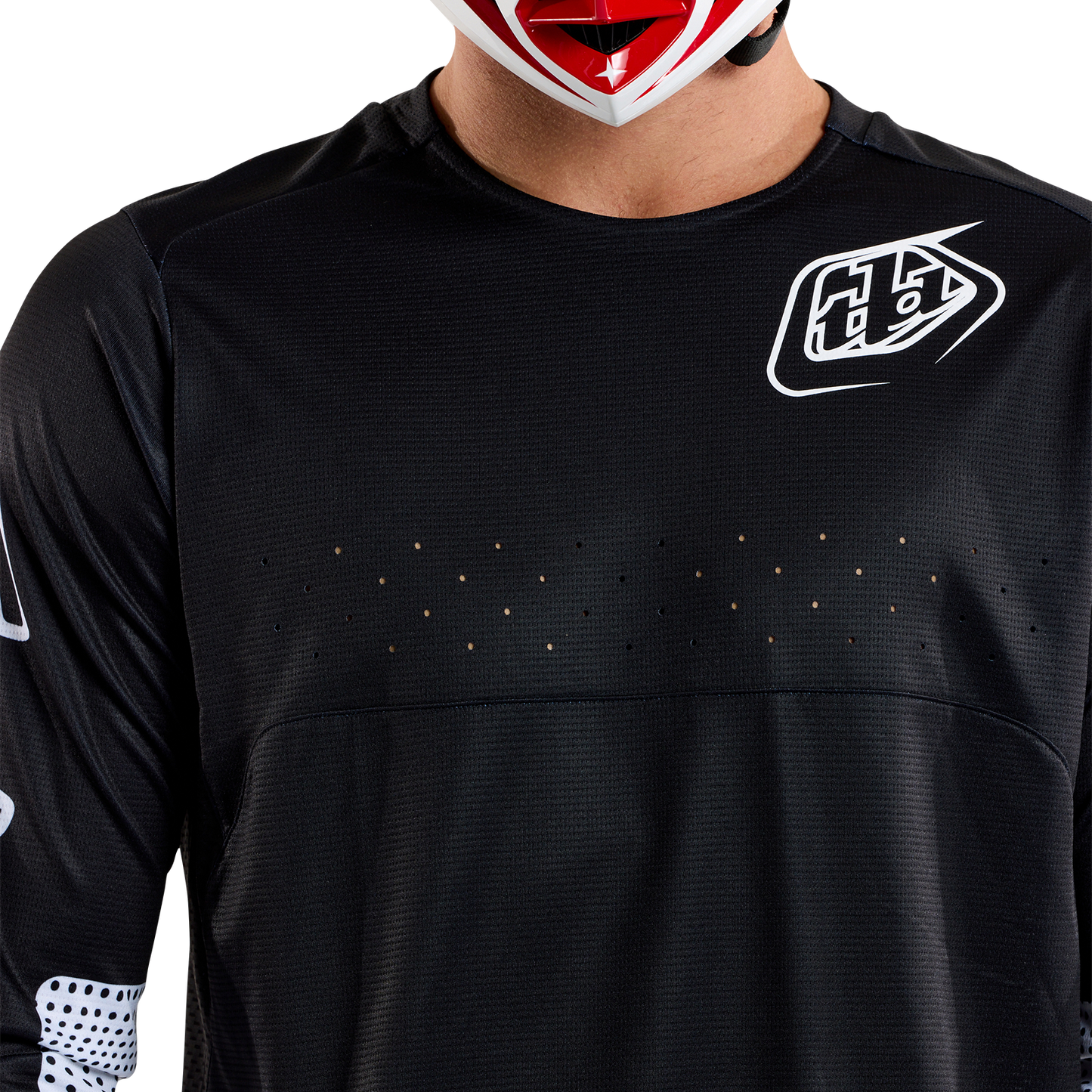 Maillot TROY LEE DESIGNS SPRINT Manches Longues Noir