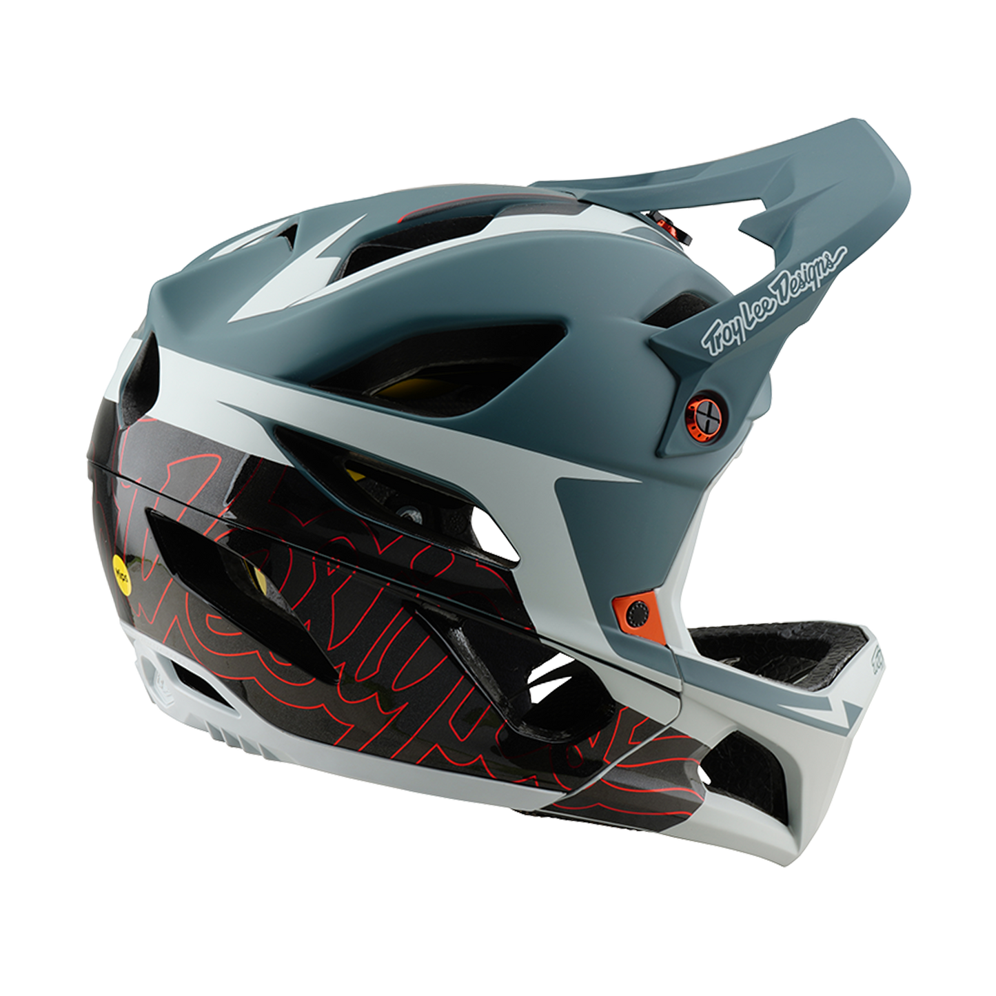 Casque VTT TROY LEE DESIGNS STAGE NEAUWAVE MIPS Gris