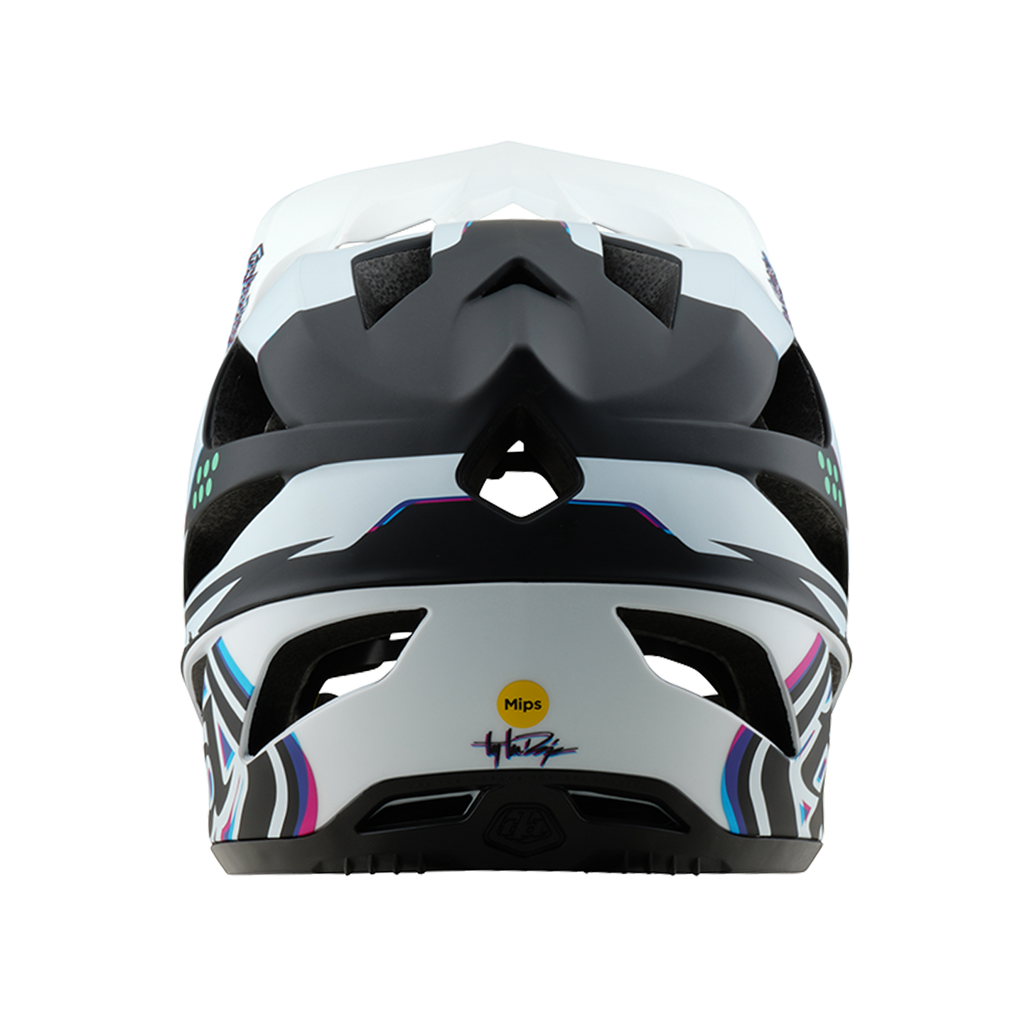 Casque VTT TROY LEE DESIGNS STAGE MIPS Noir/Blanc