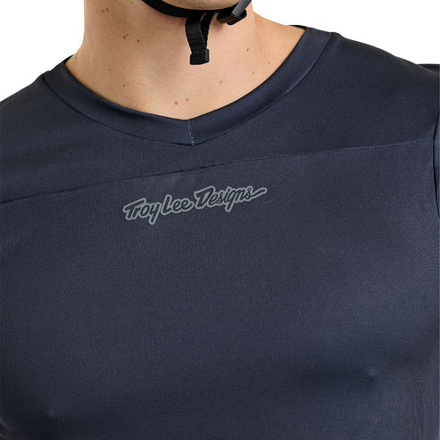 Maillot TROY LEE DESIGNS SKYLINE CHILL Manches Longues Bleu