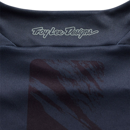Maillot TROY LEE DESIGNS SKYLINE CHILL Manches Longues Bleu
