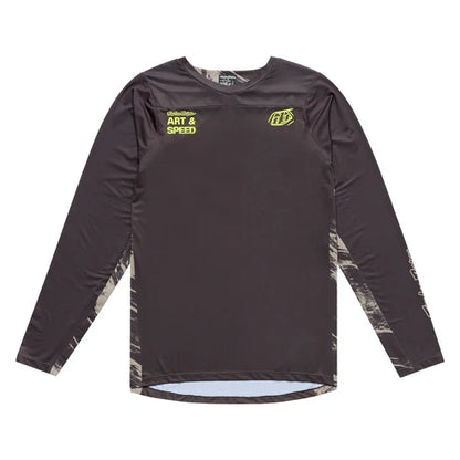 Maillot TROY LEE DESIGNS SKYLINE Manches Longues Gris/Noir