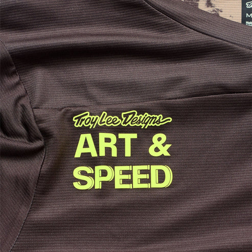 Maillot TROY LEE DESIGNS SKYLINE Manches Longues Gris/Noir