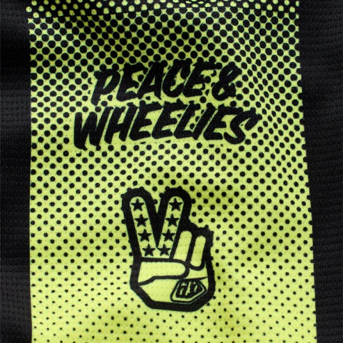 Maillot TROY LEE DESIGNS SPRINT Manches Longues Noir/Jaune