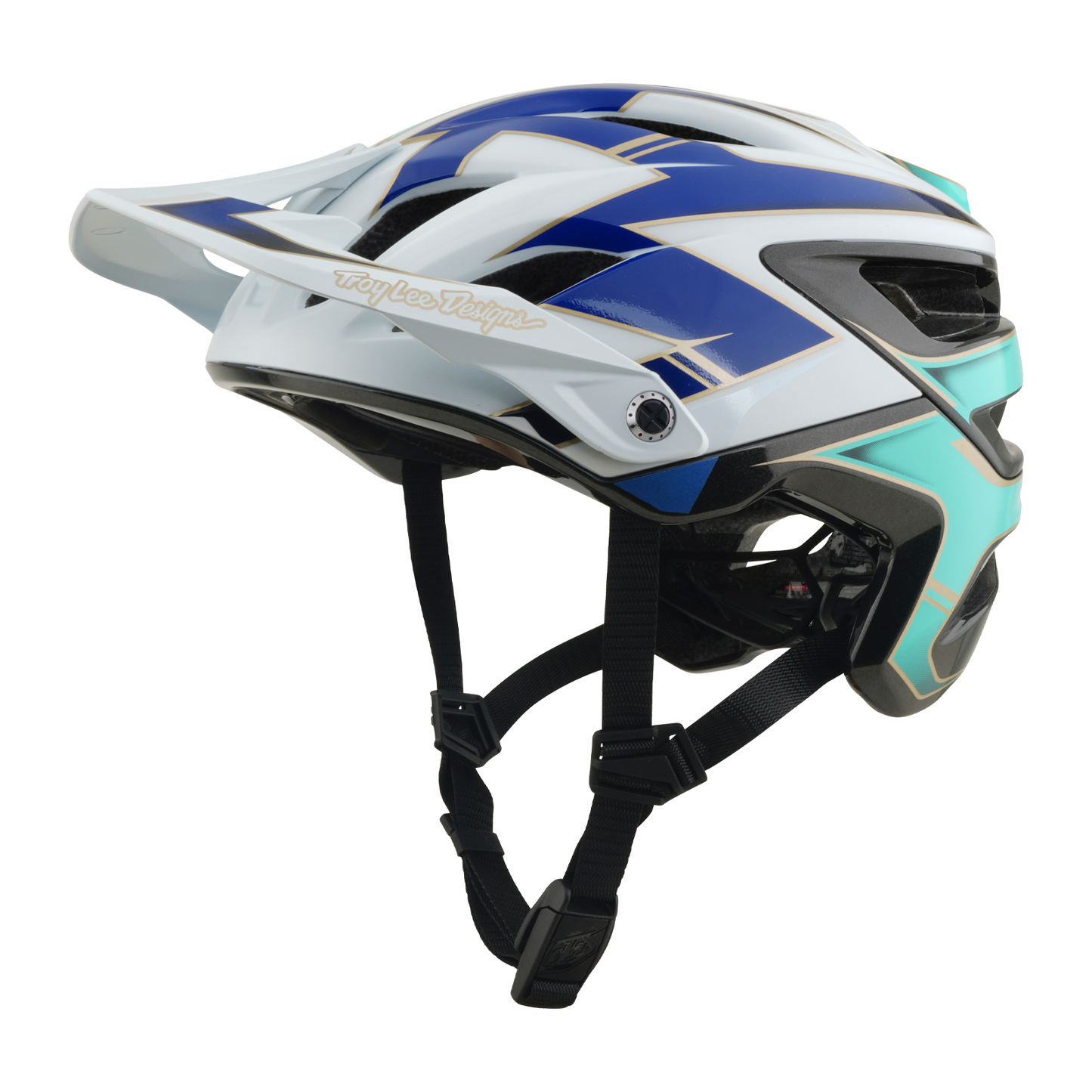 Casque VTT TROY LEE DESIGNS A3 MIPS ELECTRA Blanc