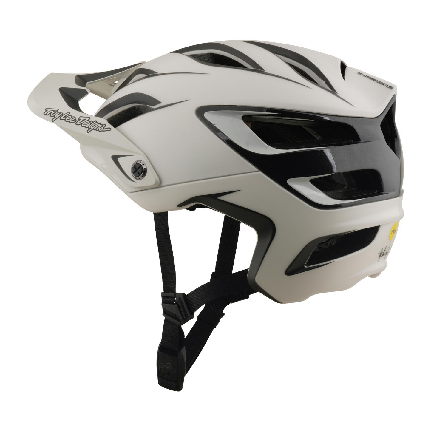 Casque VTT TROY LEE DESIGNS A3 MIPS UNO PUMICE Blanc