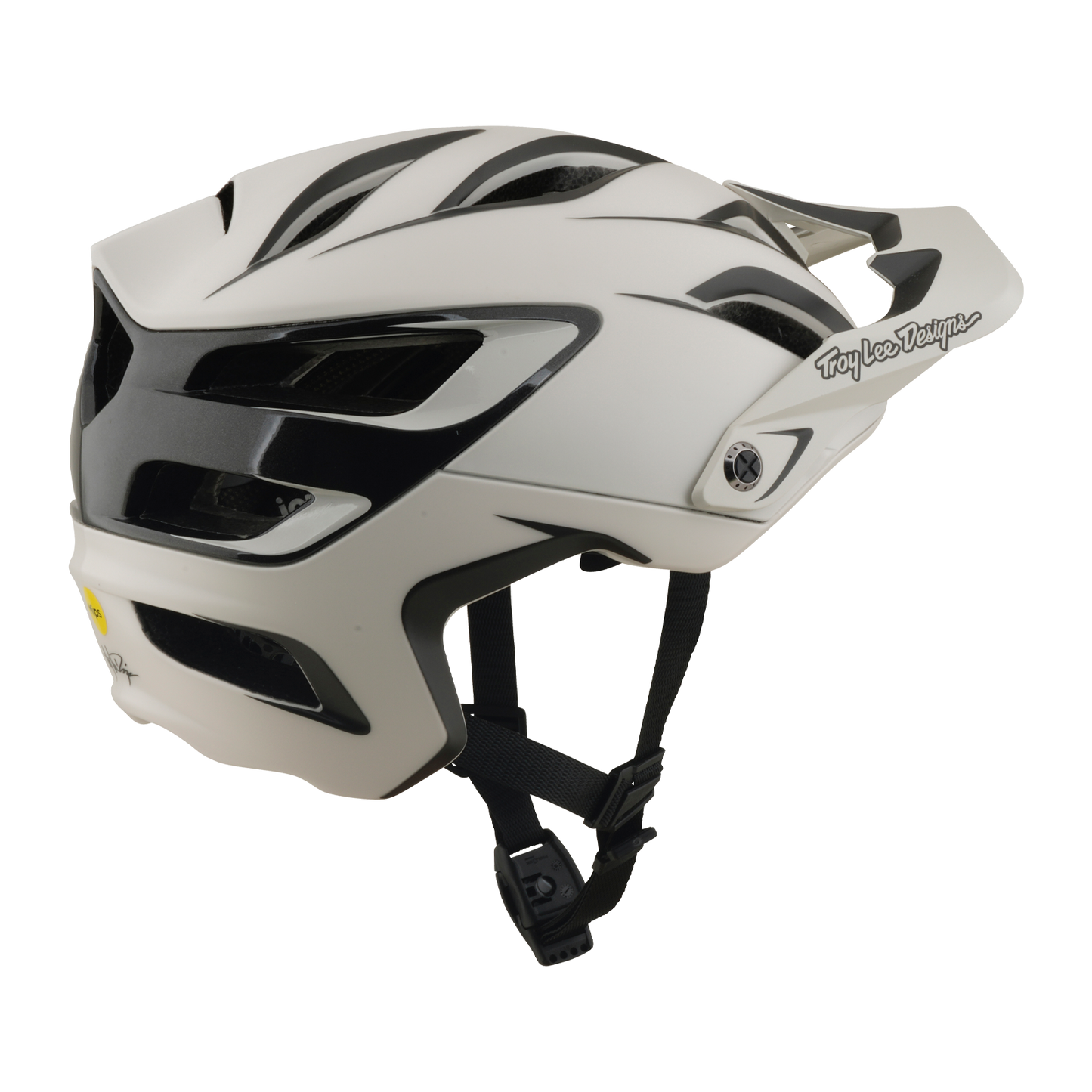 Casque VTT TROY LEE DESIGNS A3 MIPS UNO PUMICE Blanc