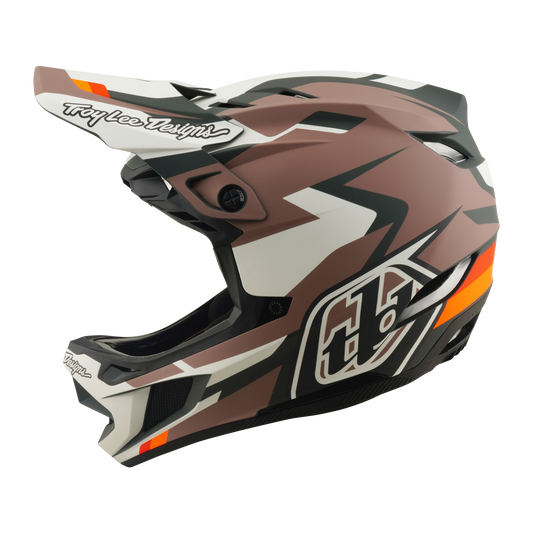 Casque VTT TROY LEE DESIGNS D4 POLYACRYLITE MIPS ROAMER Clay
