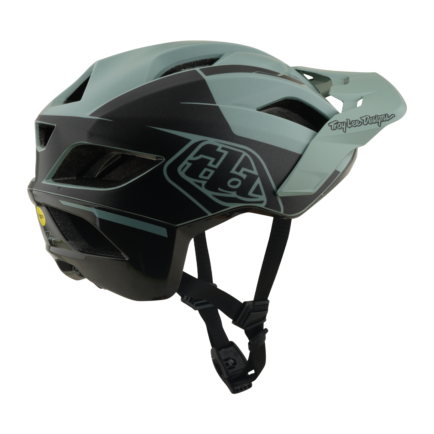 Casque VTT TROY LEE DESIGNS FLOWLINE SE MIPS HYDRO Sage/Charcoal