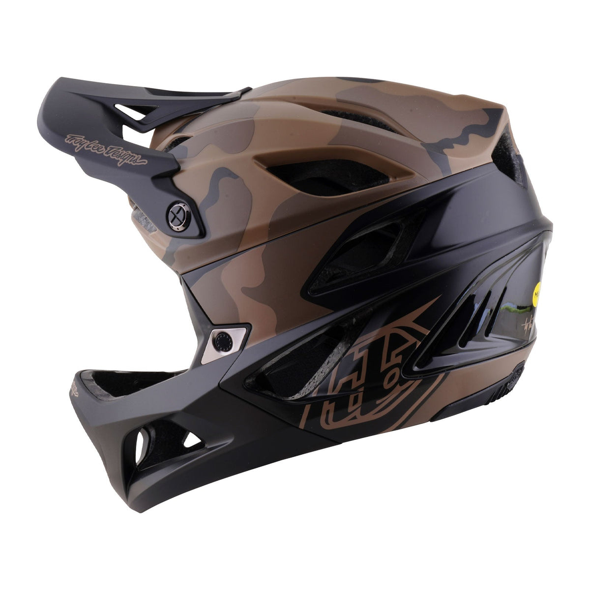 Casque VTT TROY LEE DESIGNS STAGE 2 SPLIT Marron/Camo