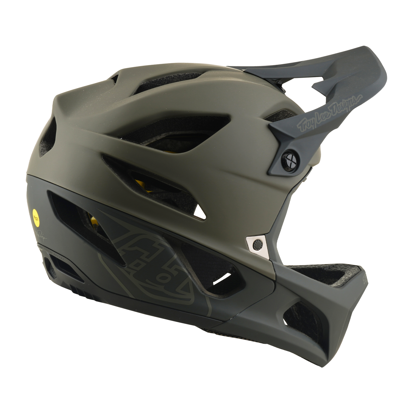 Casque VTT TROY LEE DESIGNS STAGE MIPS DRONE TARMAC Gris