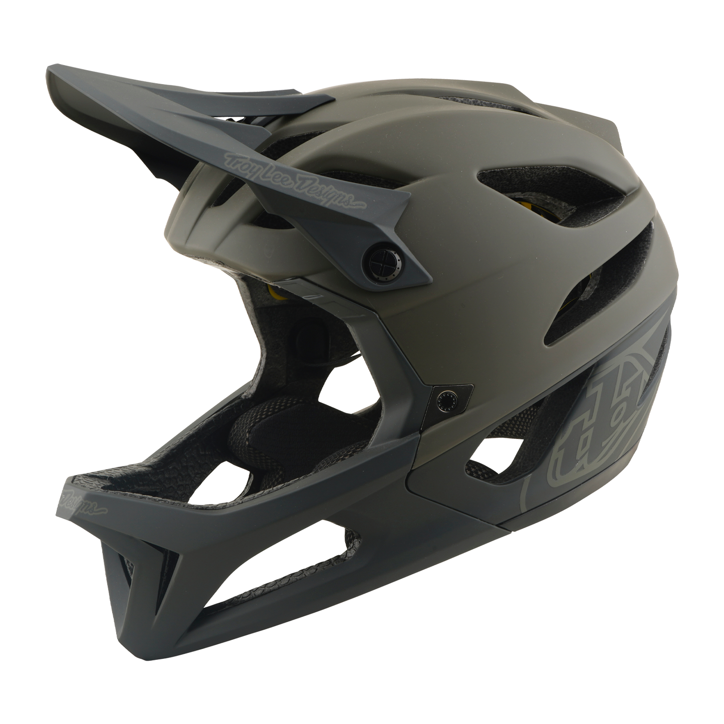 Casque VTT TROY LEE DESIGNS STAGE MIPS DRONE TARMAC Gris