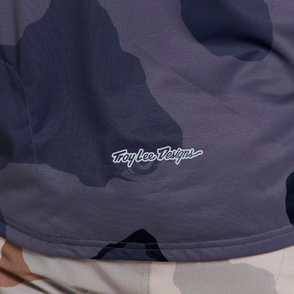 Maillot TROY LEE DESIGNS SKYLINE PRO FLOW CAMO Manches Longues Carbon