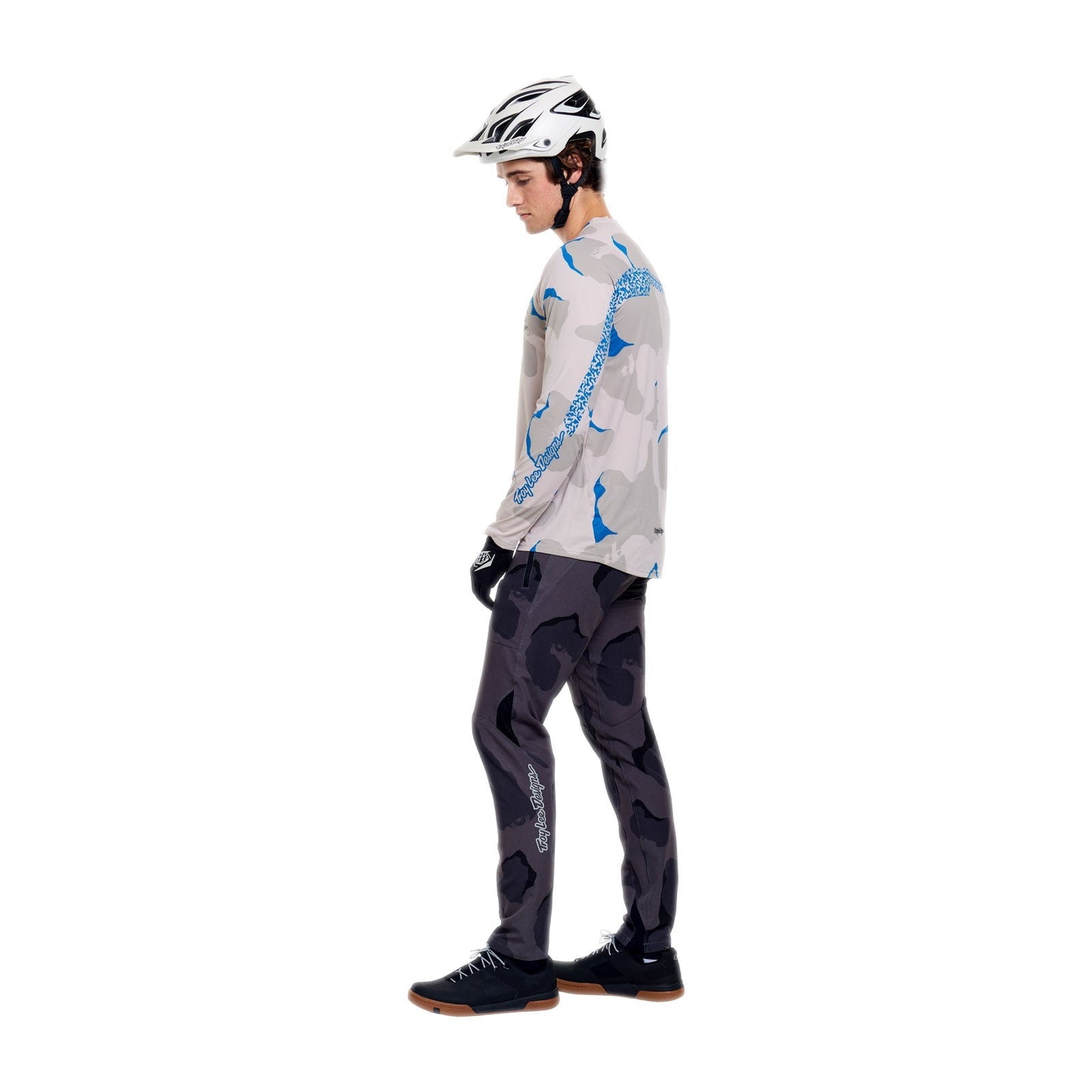 Maillot TROY LEE DESIGNS SKYLINE PRO FLOW CAMO Manches Longues Pumice