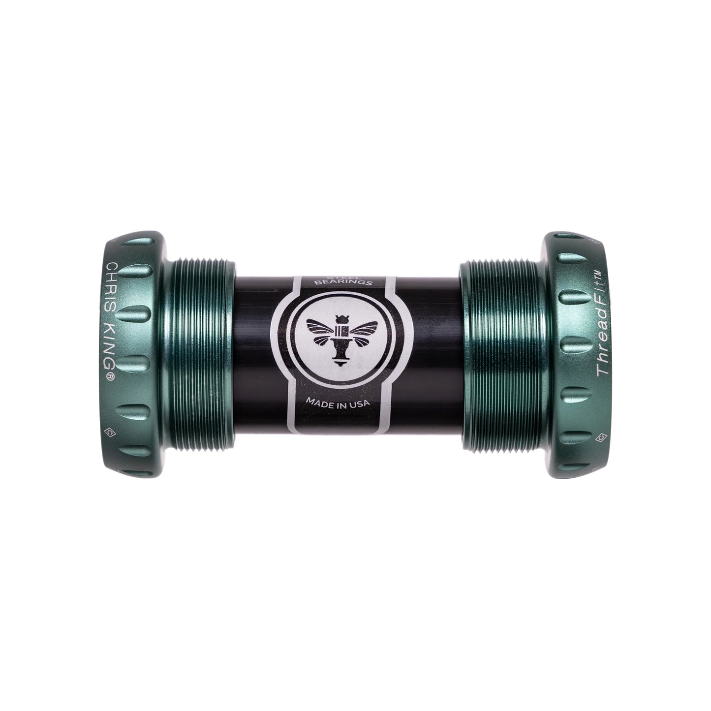 Boîtier de Pédalier CHRIS KING ThreadFit 24 68/73mm Vert