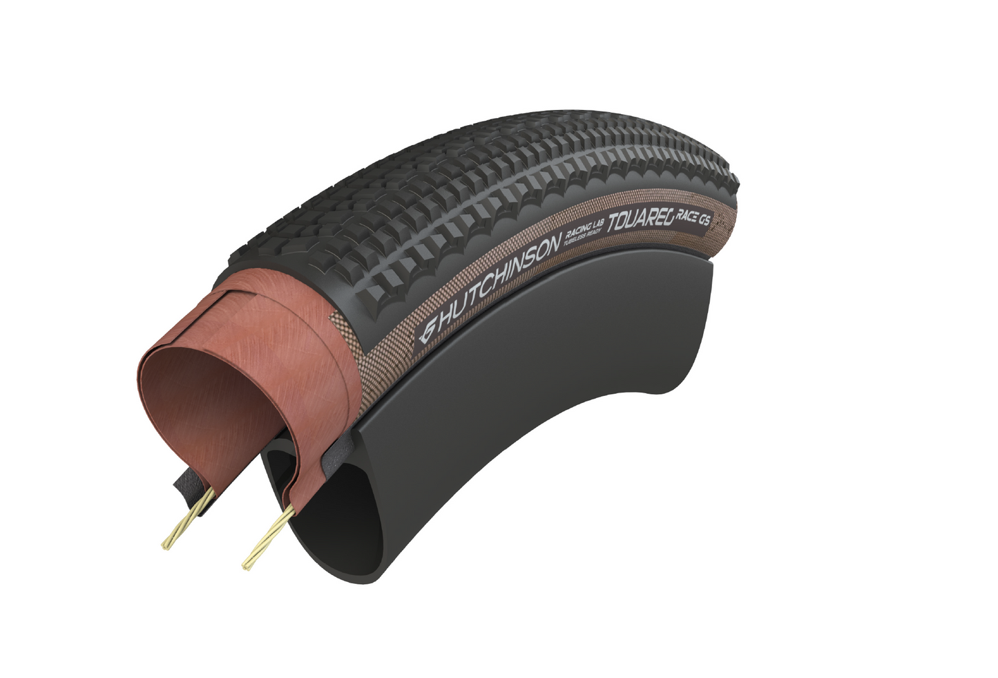 Pneu HUTCHINSON TOUAREG RACE GS 700c Tubeless Ready Beige