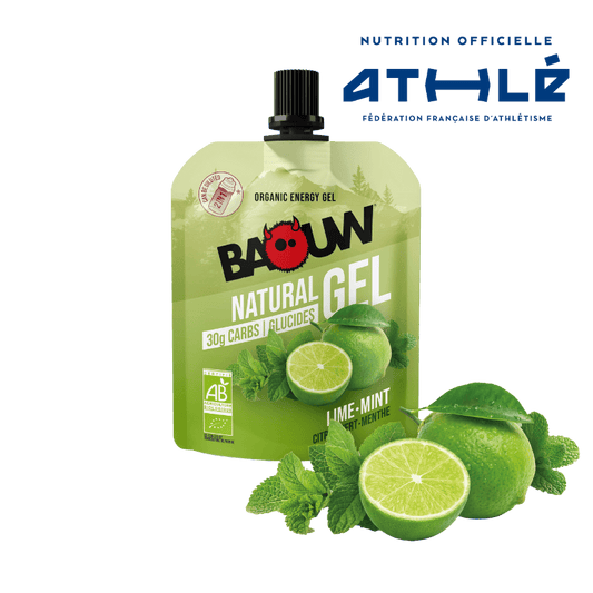 Gel Énergétique BAOUW BIO Citron Vert/Menthe (85g)