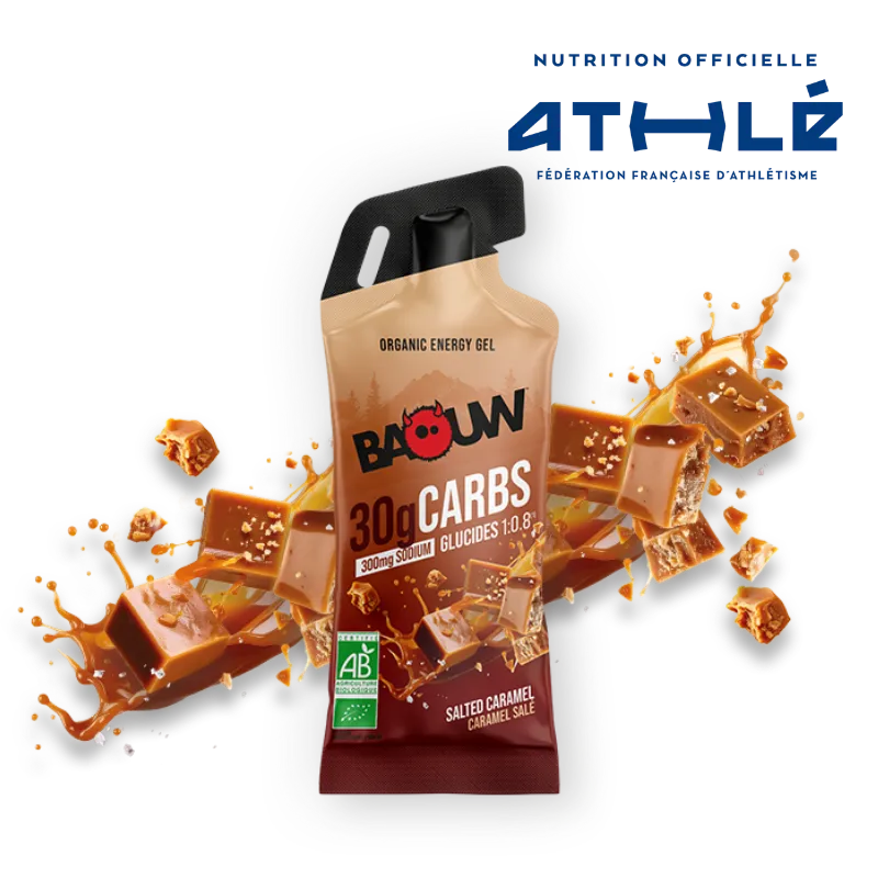 Gel Énergétique BAOUW Caramel Salé (44g)
