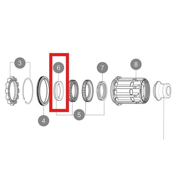 Kit 3 Rondelles MAVIC pour Système ID360 Réduction de Bruit