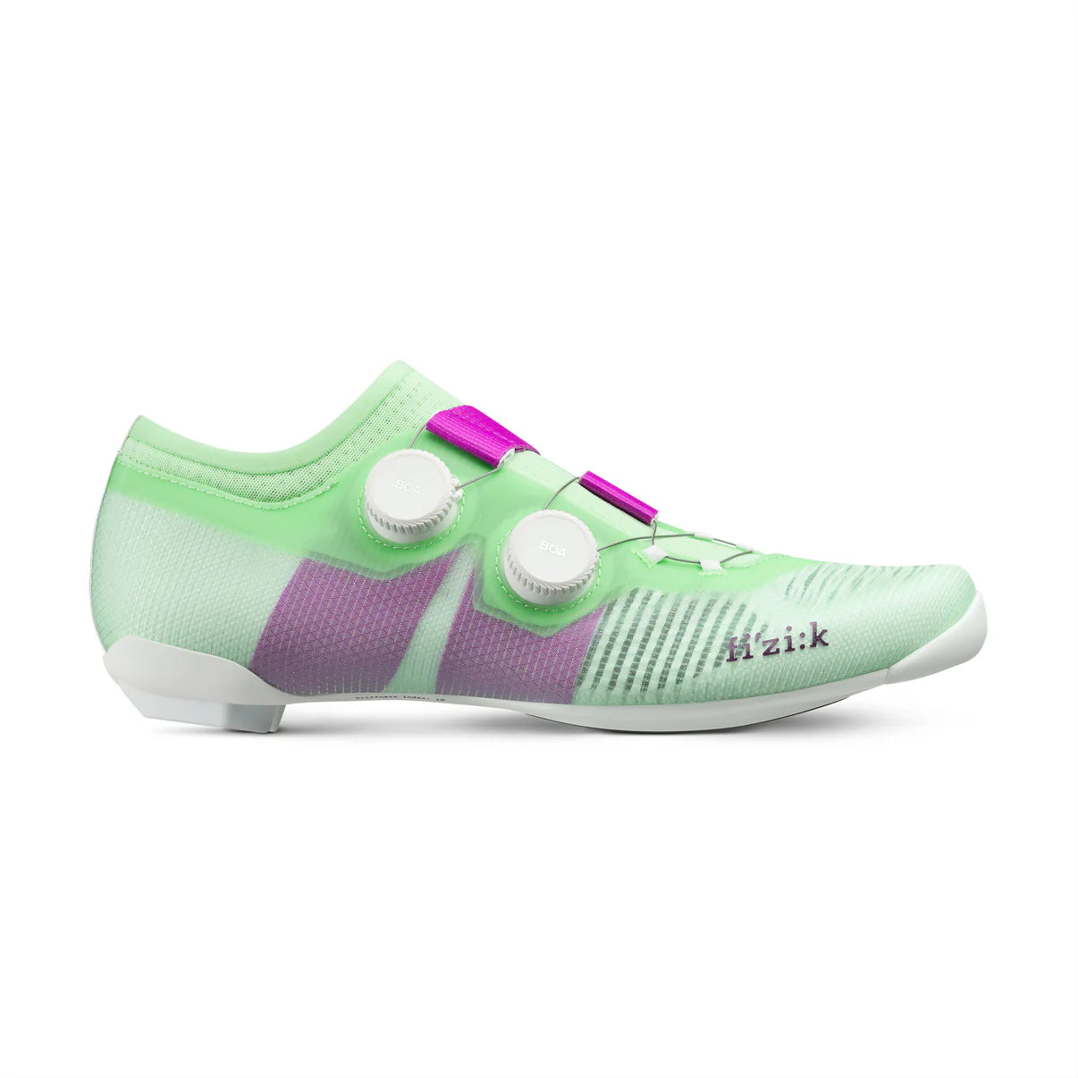 Chaussures Route FIZIK VEGA CARBON Vert/Purple