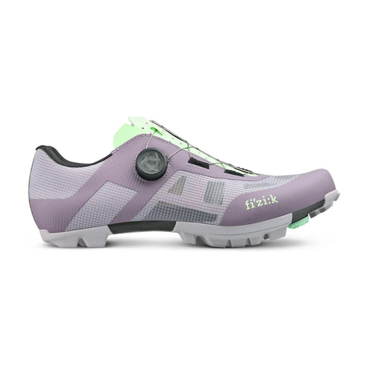 Chaussures VTT XC/Gravel FIZIK VENTO PROXY WIDE Lavande/Vert