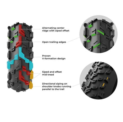 Pneu VITTORIA TERRENO T70 COARSE LOOSE Gravel Endurance Tubeless Ready Marron