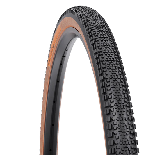 Pneu WTB RIDDLER TCS LIGHT FAST ROLLING DUAL DNA SG2 700x45c 60 Tpi Tubeless Ready Renforcé Beige