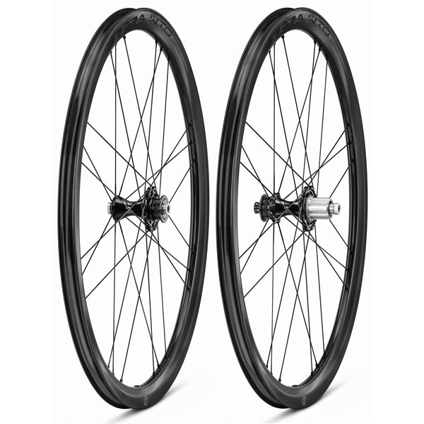 Paires de Roues CAMPAGNOLO BORA WTO 35 C23 DISC à Pneus (Center Lock)