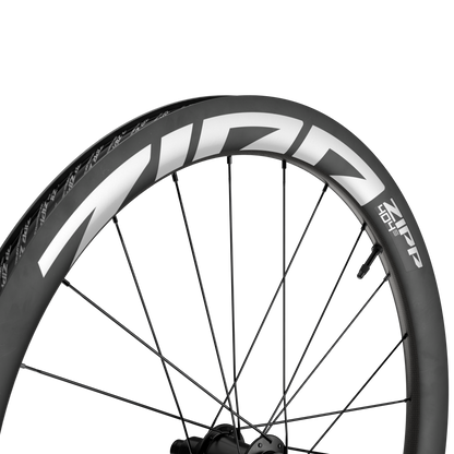 Roue Arrière ZIPP 404 S A1 Tubeless Ready (Center Lock) Noir/Blanc